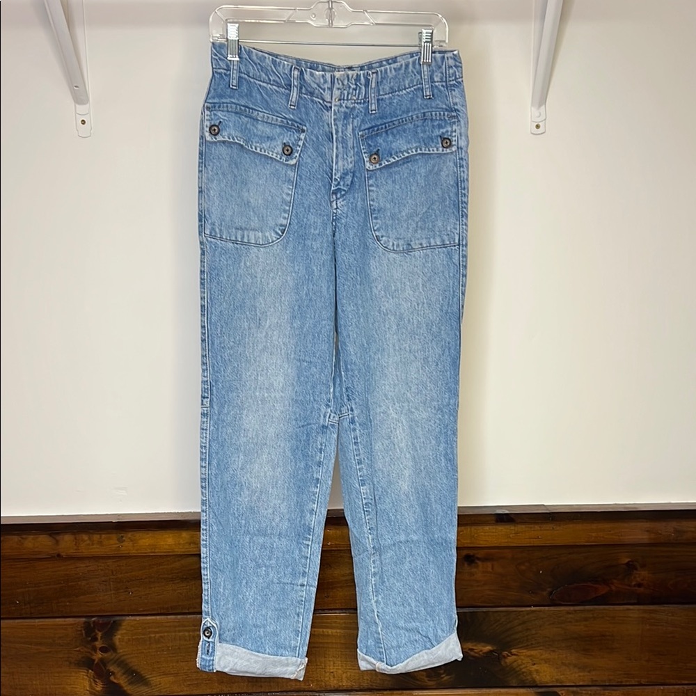 We The Free Light Wash Lyocell Ankle Length Jeans Loose Fit- 26‎